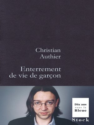 cover image of Enterrement de vie de garçon